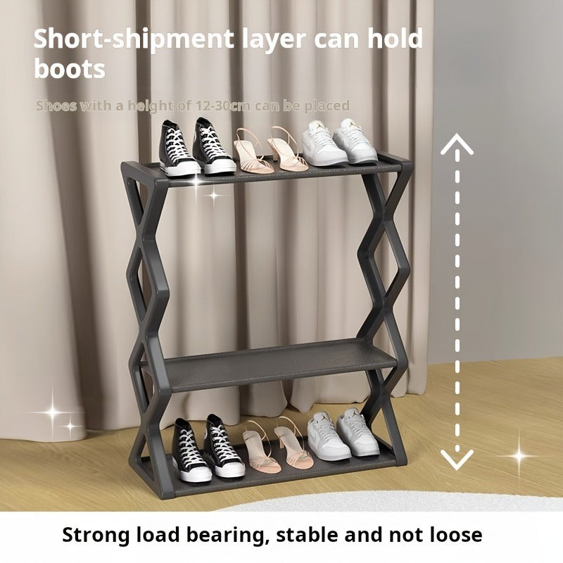 4-layer X Shoe Rack
