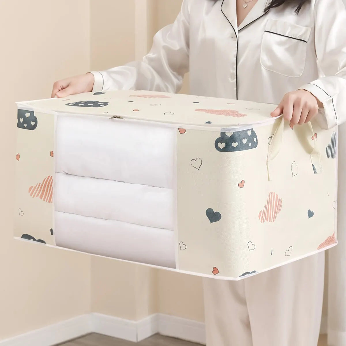 Large Clothes Storage Bag Organizer