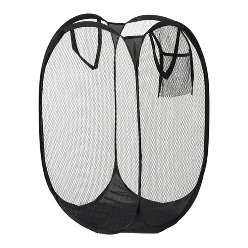 Dirty Clothes Basket Skeleton Ventilated Foldable Easy Storage